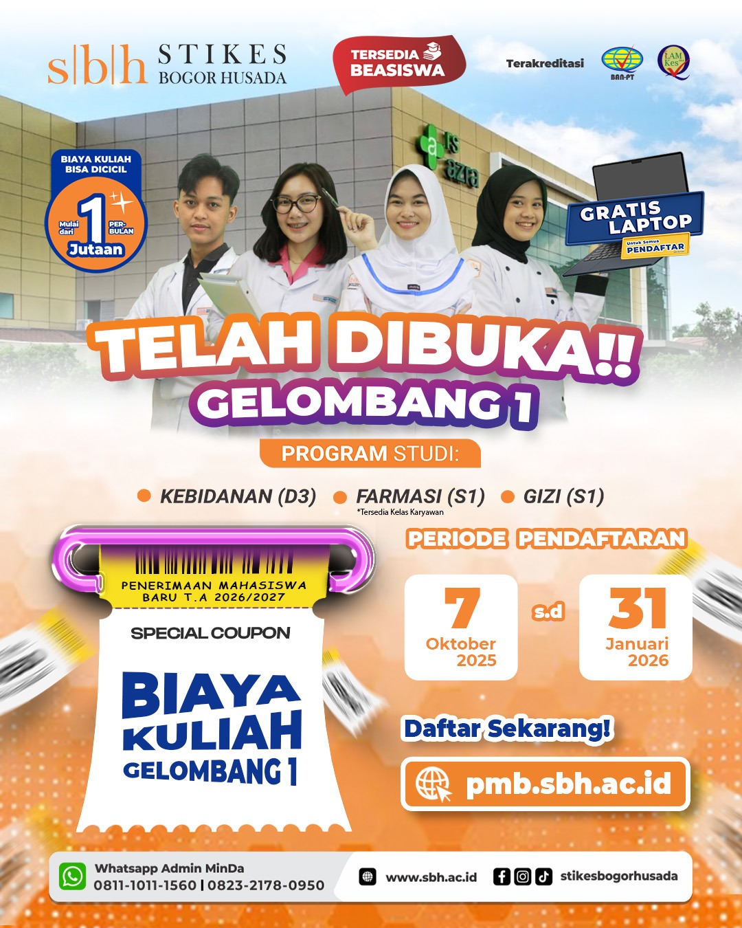 Mahasiswa STIKes Bogor Husada